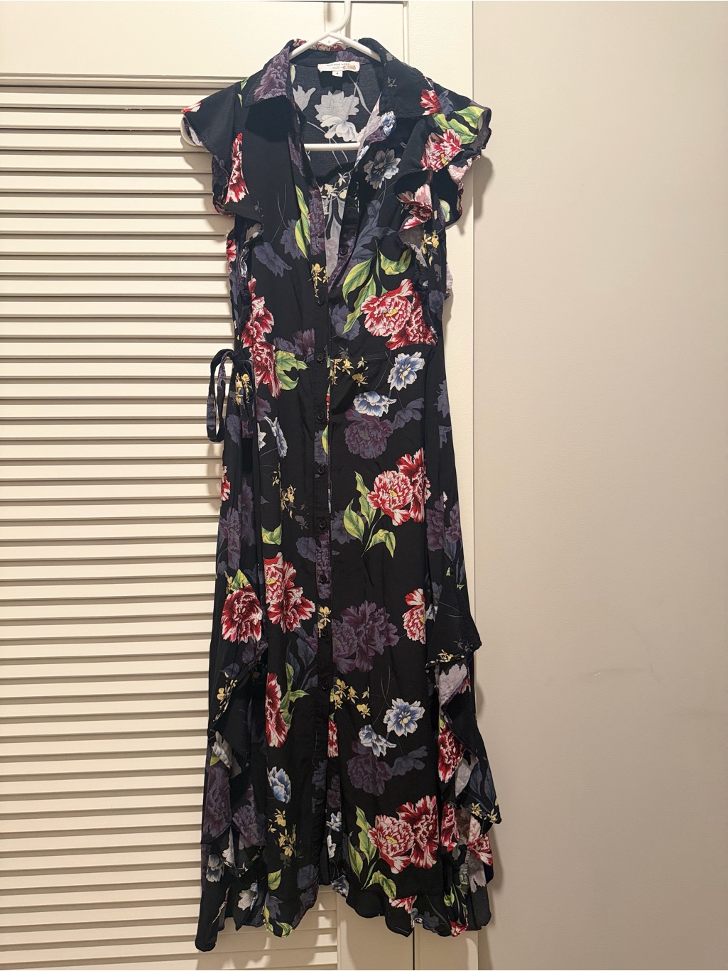 Marissa Web Floral Button Down Dress